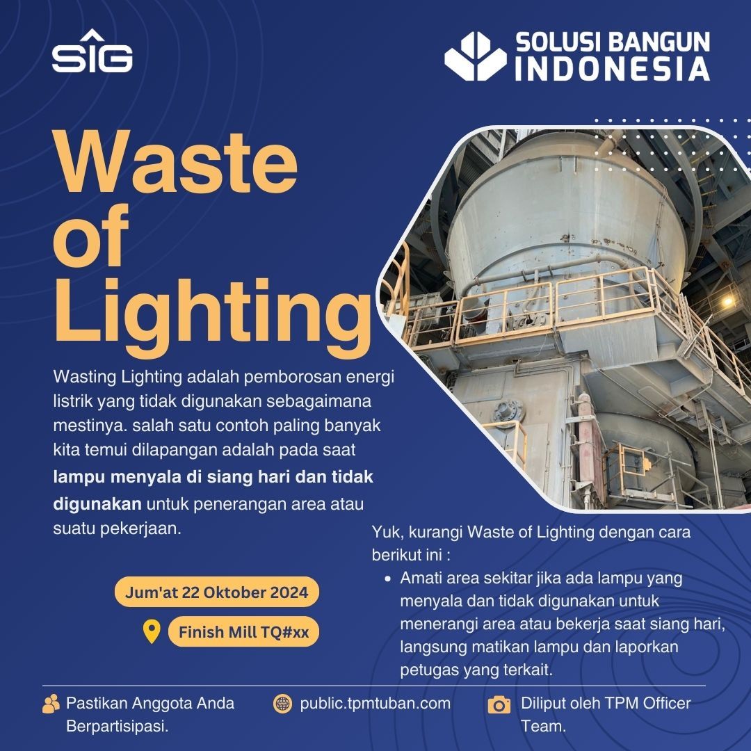 Waste of Lighting campaign