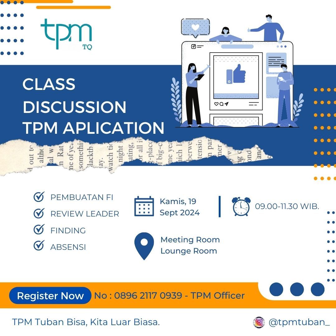 Class Discussion TPM aplication
