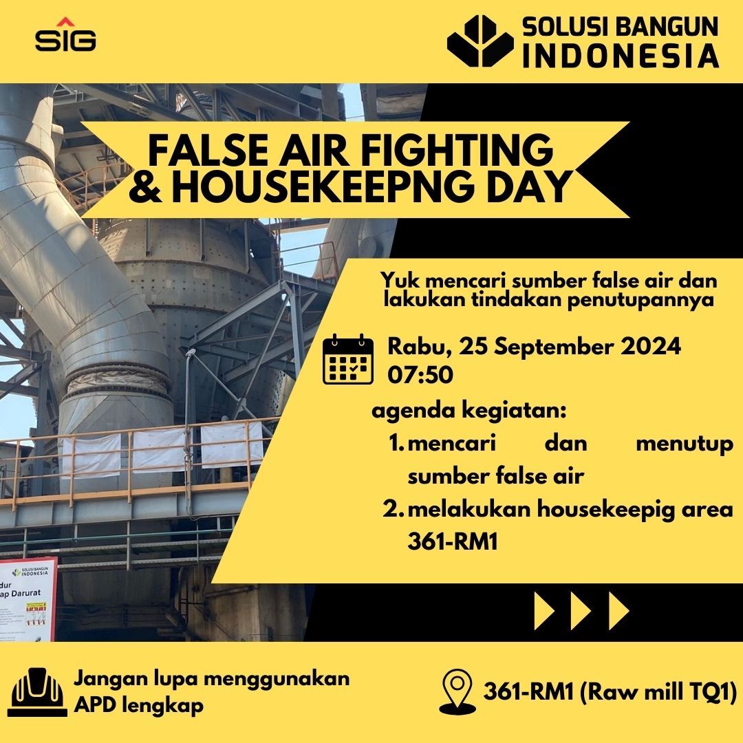 Housekeeping Day & False air campaign
